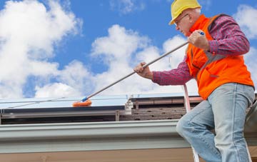 Spring End soft wash roof cleaning